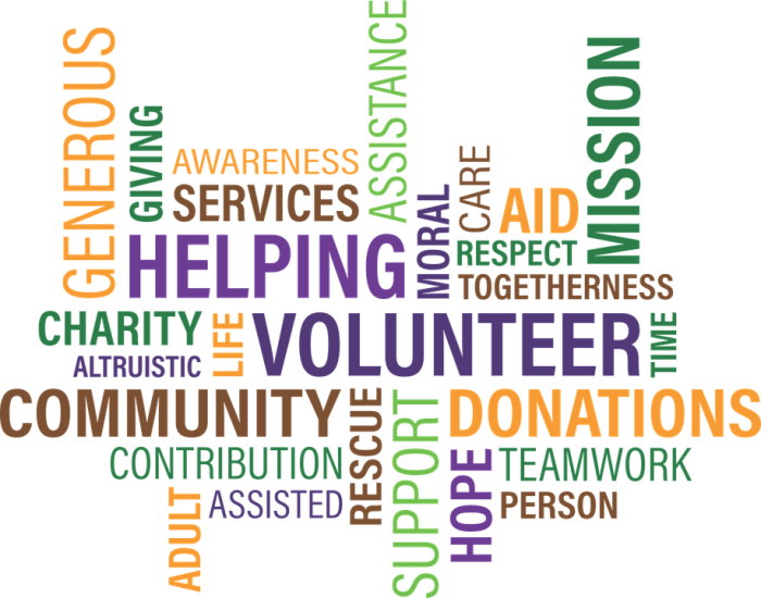 Volunteer Charity Cloud · Free vector graphic on Pixabay
